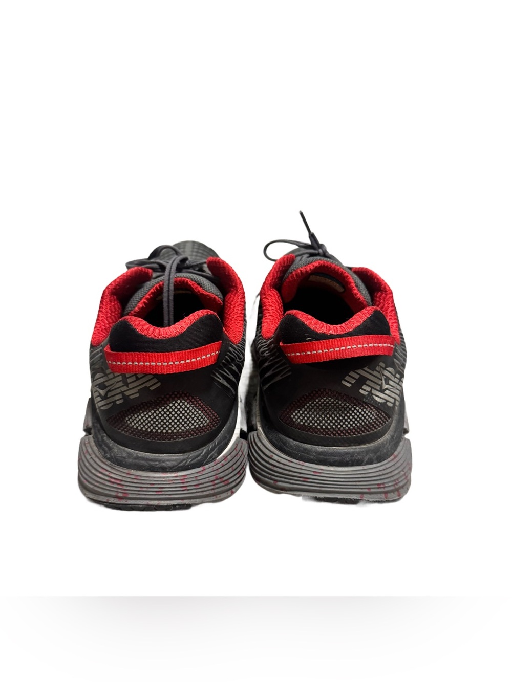 Hoka One One Gaviota Men's 11 Running Shoe Athletic Red Grey Cushioned Comfort - Picture 3 of 6